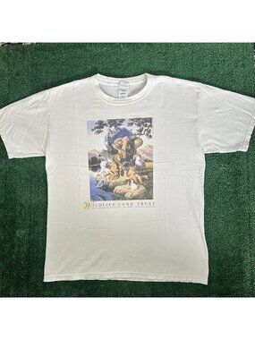 Vintage Y2K Humane Society T-Shirt Wildlife Animal Nature Tee